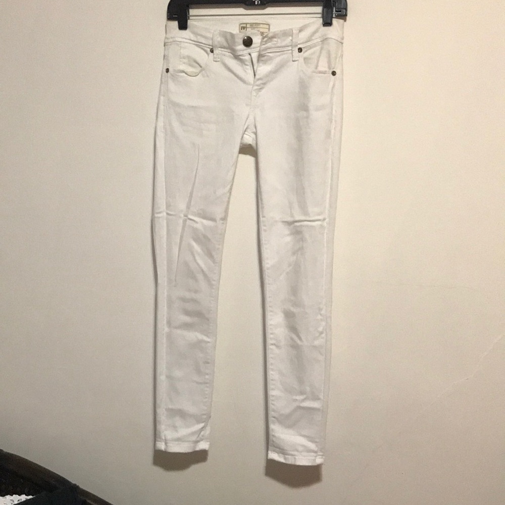 Free people white jeans